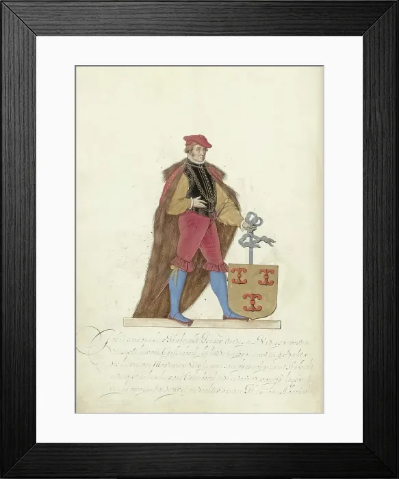 Framed Print : Johan I, lord of Culemborg, c.1600-c.1625. Creator: Nicolaes de Kemp Framed Print : Johan I, lord of Culemborg, c.1600-c.1625. Creator: Nicolaes de Kemp