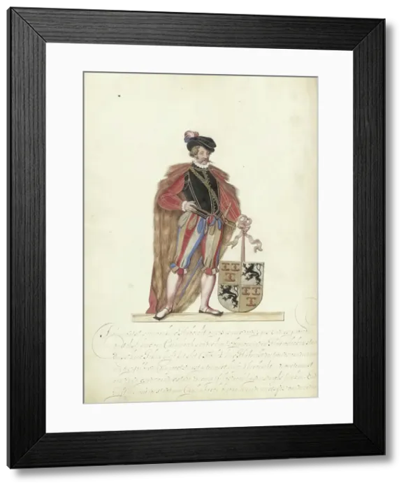Framed Print : Johan II, lord of Culemborg, c.1600-c.1625. Creator: Nicolaes de Kemp Framed Print : Johan II, lord of Culemborg, c.1600-c.1625. Creator: Nicolaes de Kemp