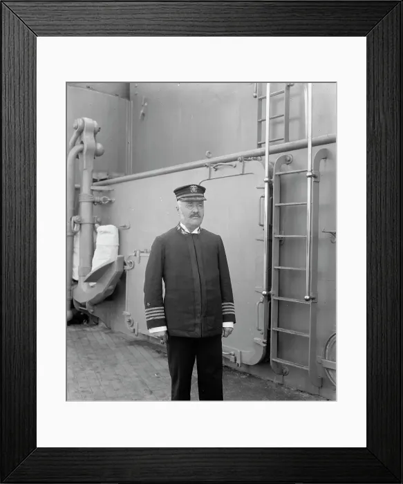 Framed Print : U.S.S. Iowa, Capt. Terry, 1898. Creator: William H. Jackson Framed Print : U.S.S. Iowa, Capt. Terry, 1898. Creator: William H. Jackson