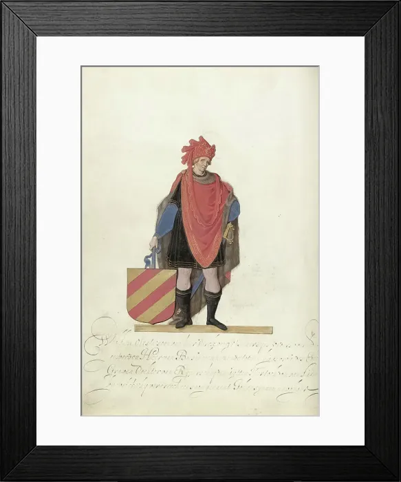 Framed Print : Count Johan van Beusichem, c.1600-c.1625. Creators: Nicolaes de Kemp, Johan van Beusichem Framed Print : Count Johan van Beusichem, c.1600-c.1625. Creators: Nicolaes de Kemp, Johan van Beusichem