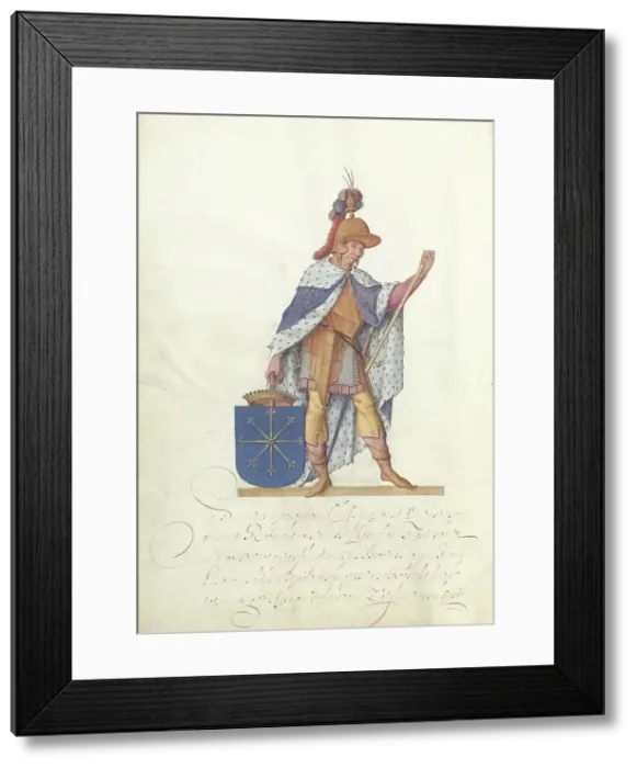 Framed Print : Robbrecht van Teisterbant, c.1600-c.1625. Creator: Nicolaes de Kemp Framed Print : Robbrecht van Teisterbant, c.1600-c.1625. Creator: Nicolaes de Kemp