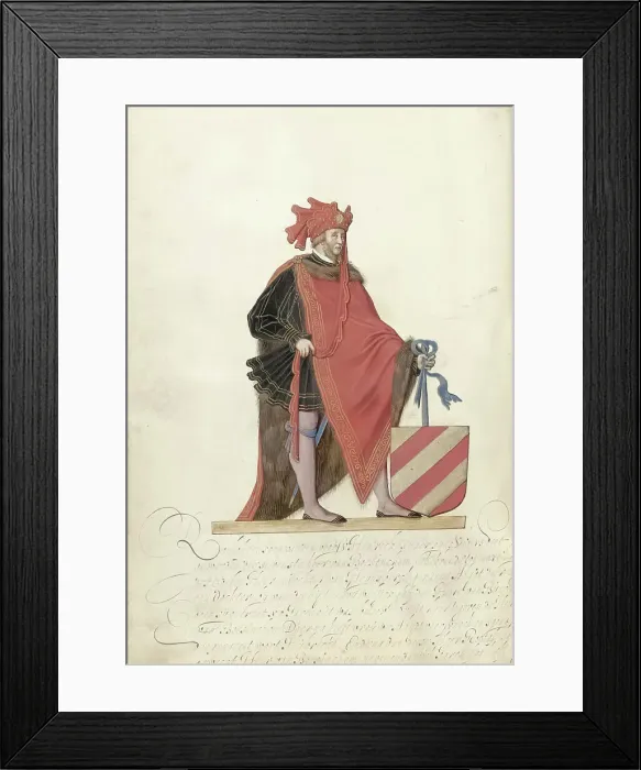 Framed Print : Count Roelof van Beusichem, c.1600-c.1625. Creator: Nicolaes de Kemp Framed Print : Count Roelof van Beusichem, c.1600-c.1625. Creator: Nicolaes de Kemp