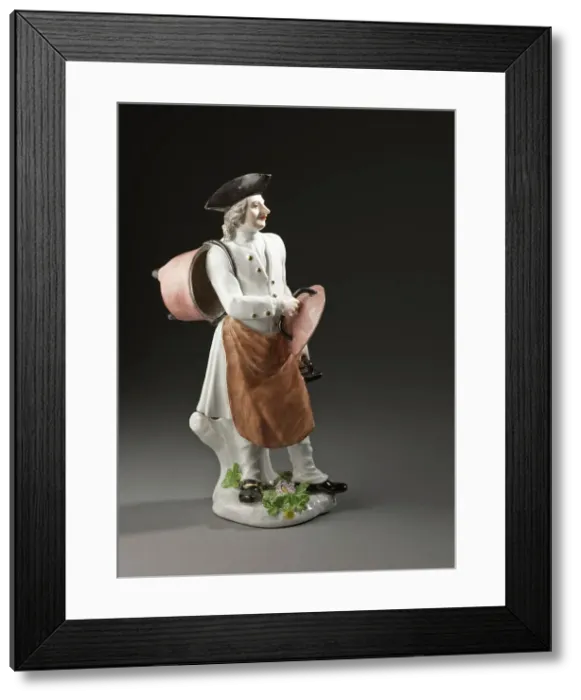 Framed Print : Laundryman (image 2 of 2), c.1748. Creators: Meissen Porcelain, Edme Bouchardon, Johann Joachim Kändler Framed Print : Laundryman (image 2 of 2), c.1748. Creators: Meissen Porcelain, Edme Bouchardon, Johann Joachim Kändler