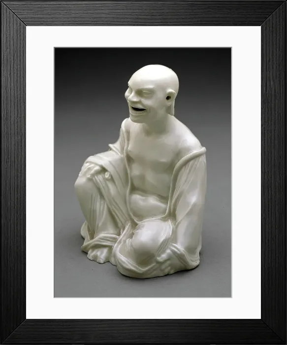 Framed Print : Pagoda Figure, c.1715. Creator: Meissen Porcelain Framed Print : Pagoda Figure, c.1715. Creator: Meissen Porcelain