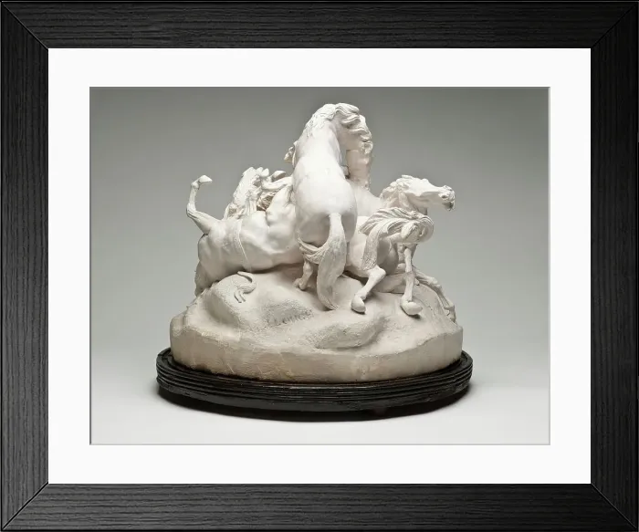 Framed Print : Duncan's Horses (image 2 of 5), 1832. Creator: John Graham Lough Framed Print : Duncan's Horses (image 2 of 5), 1832. Creator: John Graham Lough