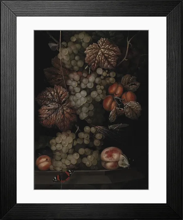 Framed Print : Still Life, 1667. Creator: Ottmar Elliger Framed Print : Still Life, 1667. Creator: Ottmar Elliger