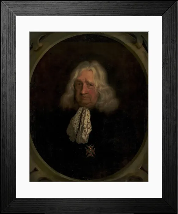 Framed Print : Jean Baptiste Tavernier, 1688. Creator: Jacques d'Agar Framed Print : Jean Baptiste Tavernier, 1688. Creator: Jacques d'Agar