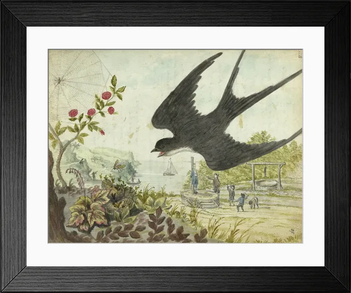 Framed Print : Punishment of the slanderer, 1777. Creator: Jan Brandes Framed Print : Punishment of the slanderer, 1777. Creator: Jan Brandes
