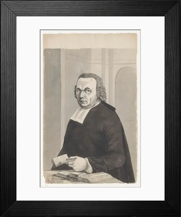 Framed Print : Self-portrait of Jan Brandes, 1789. Creator: Jan Brandes Framed Print : Self-portrait of Jan Brandes, 1789. Creator: Jan Brandes
