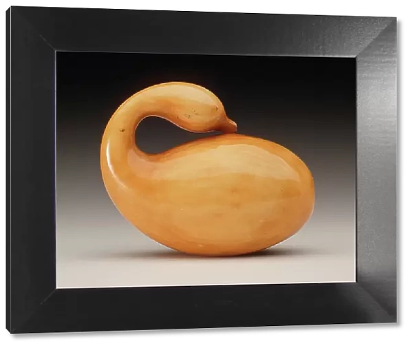 Gooseneck Gourd, Mid-19th century. Creator: Ohara Mitsuhiro