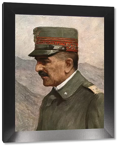 Le General Diaz; commandant en chef des armees italiennes, 1918. Creator: Giuseppe Garcia