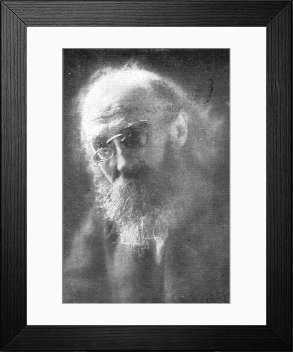 Framed Print : L'Allemagne Revolutionnaire; Kurt Eisner, chef de la Republique bavaroise, 1918. Creator: Unknown Framed Print : L'Allemagne Revolutionnaire; Kurt Eisner, chef de la Republique bavaroise, 1918. Creator: Unknown