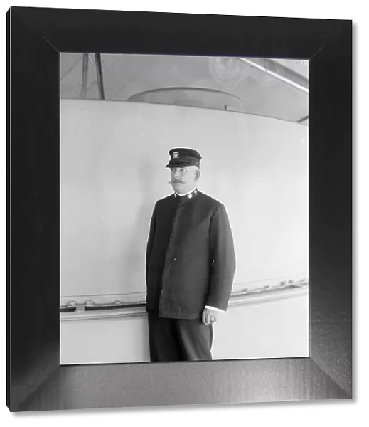 U.S.S. New York, Chaplain Royce, between 1893 and 1901. Creator: William H. Jackson