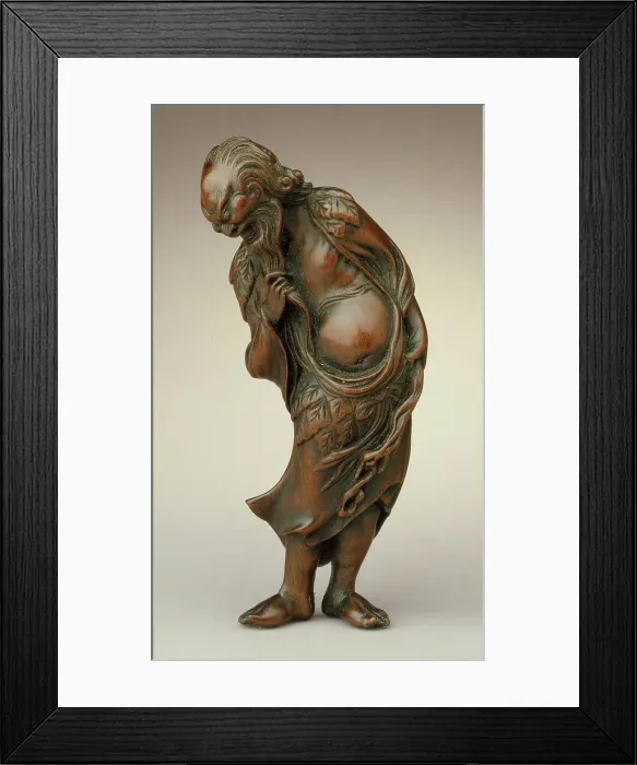 Framed Print : Daoist Immortal, after Yoshimura Shuzan, Early to mid-19th century. Creator: Ryomin Framed Print : Daoist Immortal, after Yoshimura Shuzan, Early to mid-19th century. Creator: Ryomin