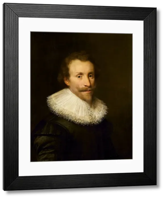 Framed Print : Portrait of a Man, c.1630-c.1635. Creator: Jan Anthonisz van Ravesteyn Framed Print : Portrait of a Man, c.1630-c.1635. Creator: Jan Anthonisz van Ravesteyn