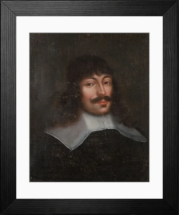 Framed Print : Markus Zuerius Boxhorn, 1602-1653, c17th century. Creator: Anon Framed Print : Markus Zuerius Boxhorn, 1602-1653, c17th century. Creator: Anon