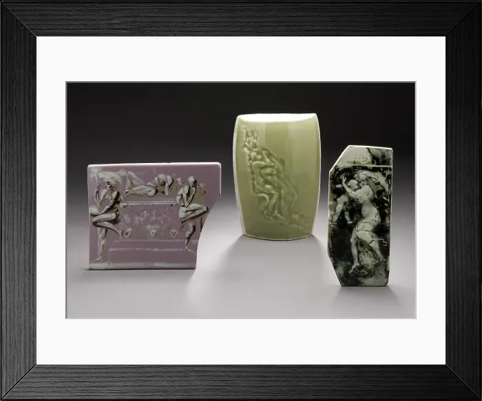Framed Print : Limbo (image 2 of 2), between c.1888 and c.1889. Creators: Sèvres Porcelain Manufactory, Auguste Rodin Framed Print : Limbo (image 2 of 2), between c.1888 and c.1889. Creators: Sèvres Porcelain Manufactory, Auguste Rodin