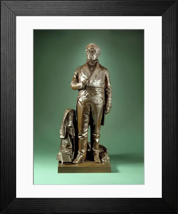 Framed Print : Daniel Webster, Modeled 1853. Creator: Thomas Ball Framed Print : Daniel Webster, Modeled 1853. Creator: Thomas Ball