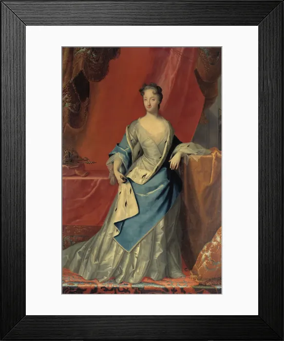 Framed Print : Ulrika Eleonora the younger, early 18th century. Creator: Jaen Starbus Framed Print : Ulrika Eleonora the younger, early 18th century. Creator: Jaen Starbus
