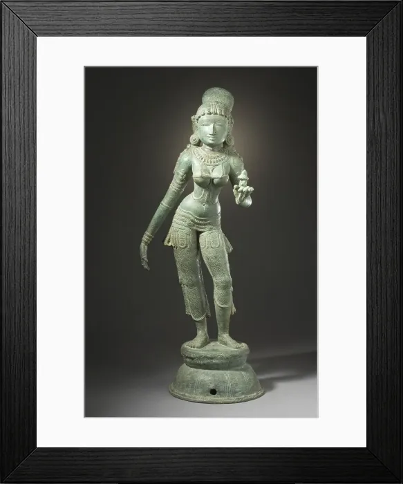 Framed Print : Rukmini, 12th-13th century. Creator: Unknown Framed Print : Rukmini, 12th-13th century. Creator: Unknown