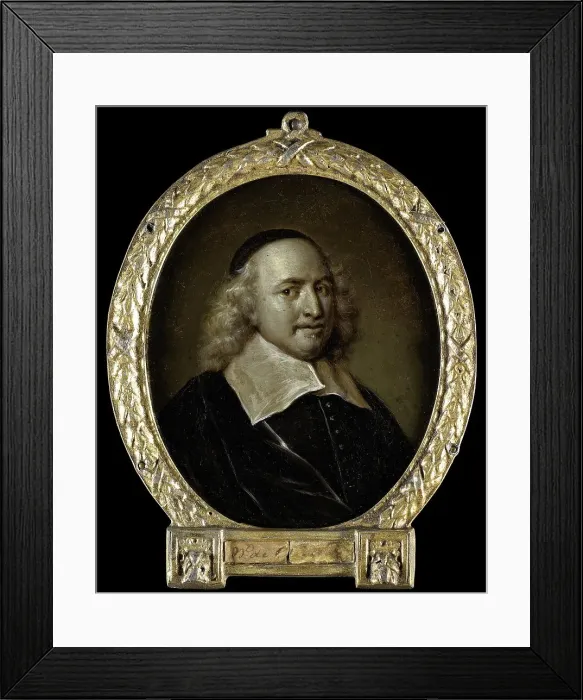 Framed Print : Portrait of Willem de Groot, Lawyer and Writer, 1732-1771. Creator: Jan Maurits Quinkhard Framed Print : Portrait of Willem de Groot, Lawyer and Writer, 1732-1771. Creator: Jan Maurits Quinkhard