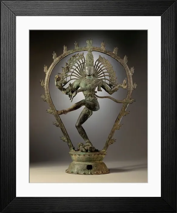 Framed Print : Shiva as the Lord of Dance, between c.950 and c.1000. Creator: Unknown Framed Print : Shiva as the Lord of Dance, between c.950 and c.1000. Creator: Unknown