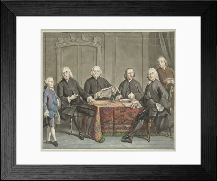 Framed Print : Regency piece, 1789. Creator: Jan Bulthuis Framed Print : Regency piece, 1789. Creator: Jan Bulthuis