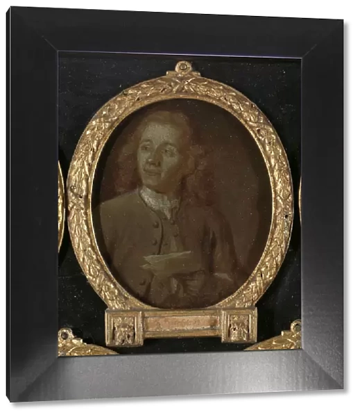 Portrait of Abraham Haen the Younger, Draftsman, Etcher and Poet in Amsterdam, 1732-1771. Creator: Jan Maurits Quinkhard