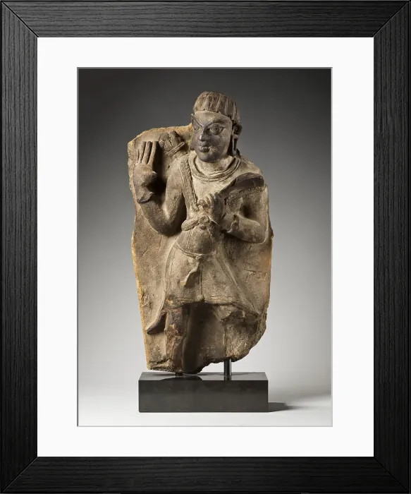 Framed Print : The Divine Hero Rama, Uttar Pradesh, India, circa 4th century. Creator: Unknown Framed Print : The Divine Hero Rama, Uttar Pradesh, India, circa 4th century. Creator: Unknown