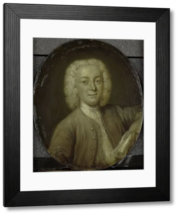 Framed Print : Portrait of Lucas Pater, Merchant and Poet in Amsterdam, 1732-1771. Creator: Jan Maurits Quinkhard Framed Print : Portrait of Lucas Pater, Merchant and Poet in Amsterdam, 1732-1771. Creator: Jan Maurits Quinkhard