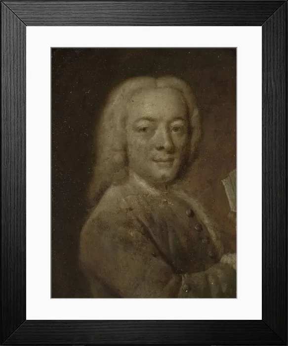 Framed Print : Portrait of Bernardus de Bosch I, Poet and Art Patron in Amsterdam, 1732-1771. Creator: Jan Maurits Quinkhard Framed Print : Portrait of Bernardus de Bosch I, Poet and Art Patron in Amsterdam, 1732-1771. Creator: Jan Maurits Quinkhard