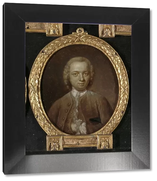 Portrait of Nicolaas Willem op den Hooff, Physician and Translator in Amsterdam, 1732-1771. Creator: Jan Maurits Quinkhard