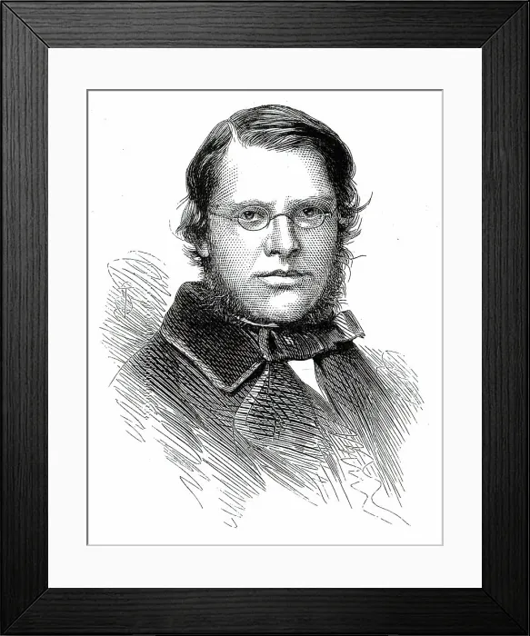 Framed Print : The late Mr. G. W. Thornbury, 1876. Creator: Unknown Framed Print : The late Mr. G. W. Thornbury, 1876. Creator: Unknown
