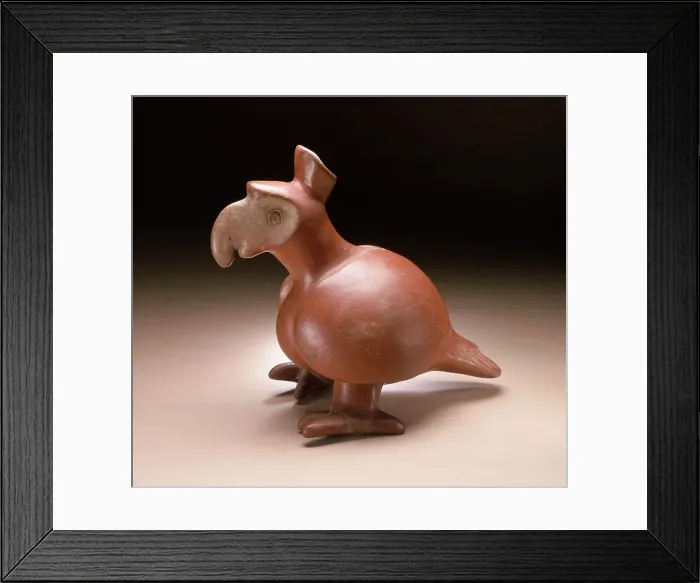 Framed Print : Parrot, 200 B.C.-A.D. 500. Creator: Unknown Framed Print : Parrot, 200 B.C.-A.D. 500. Creator: Unknown