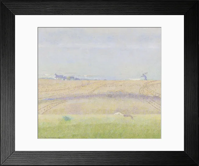 Framed Print : Misty Sea, 1899. Creator: Jan Toorop Framed Print : Misty Sea, 1899. Creator: Jan Toorop