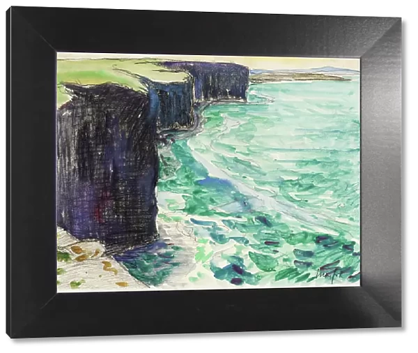 The Cliffs, c1890-95. Creator: Maxime Emile Louis Maufra