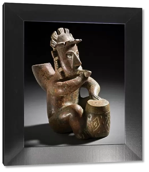 Seated Drummer, 200 B.C.-A.D. 500. Creator: Unknown