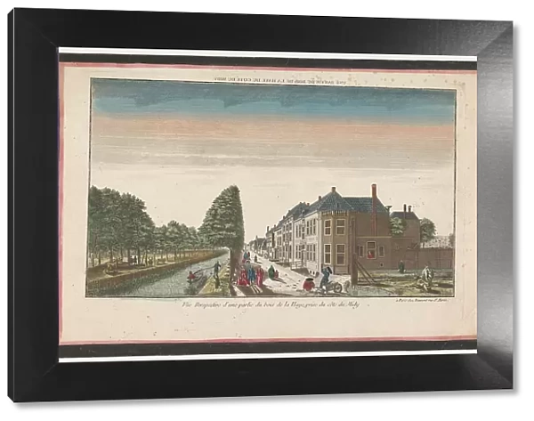 View of Haagse Bos in The Hague seen from the south side, 1745-1775. Creator: Anon