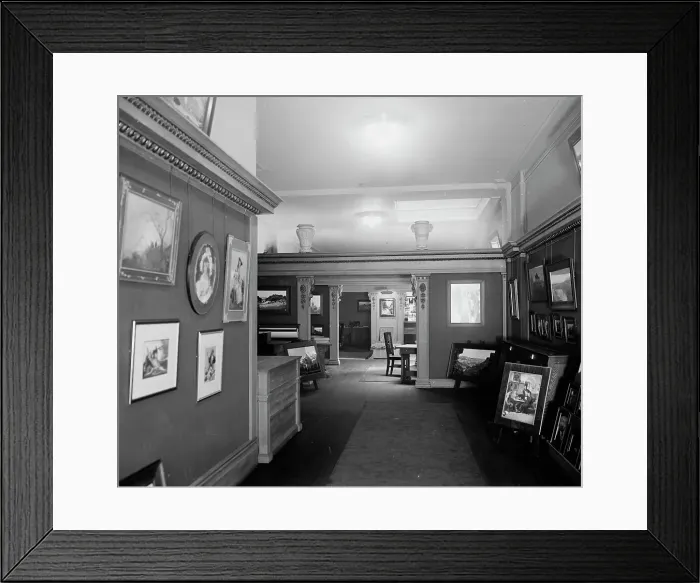 Framed Print : Interior of Detroit Photographic Company, 229 Fifth Avenue, New York City, between 1900 and 1910. Creator: William H. Jackson Framed Print : Interior of Detroit Photographic Company, 229 Fifth Avenue, New York City, between 1900 and 1910. Creator: William H. Jackson