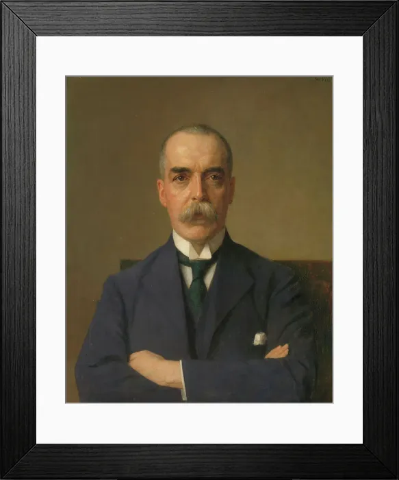 Framed Print : Portrait of Isaac de Bruijn (1872-1953), 1922. Creator: Jan Veth Framed Print : Portrait of Isaac de Bruijn (1872-1953), 1922. Creator: Jan Veth