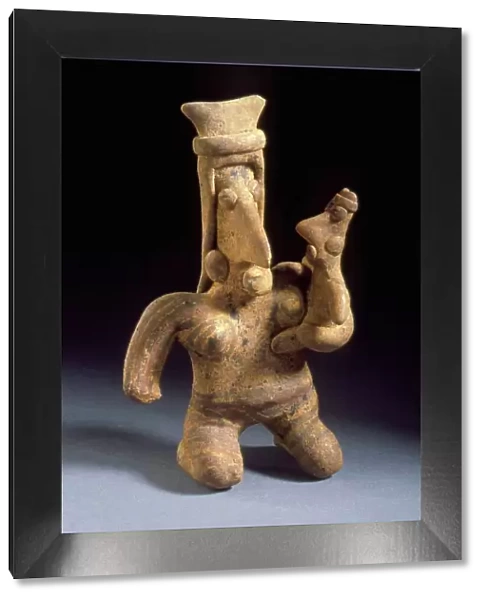 Female Figure and Child, 200 B.C.-A.D. 500. Creator: Unknown
