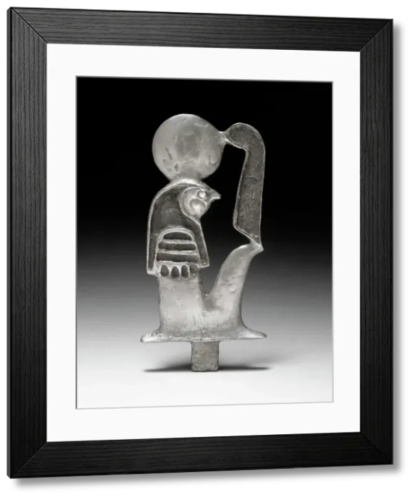 Framed Print : Figure of the God Re-Horakhty, 1550-332 B.C.. Creator: Unknown Framed Print : Figure of the God Re-Horakhty, 1550-332 B.C.. Creator: Unknown