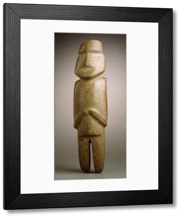 Framed Print : Standing Male Figure (image 1 of 2), 500 B.C.-A.D. 1000. Creator: Unknown Framed Print : Standing Male Figure (image 1 of 2), 500 B.C.-A.D. 1000. Creator: Unknown