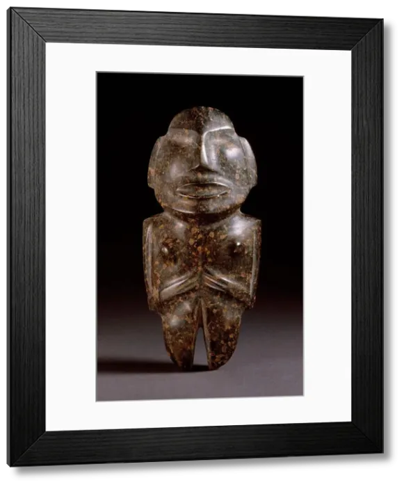 Framed Print : Standing Female Figure, 500 B.C.-A.D. 1000. Creator: Unknown Framed Print : Standing Female Figure, 500 B.C.-A.D. 1000. Creator: Unknown