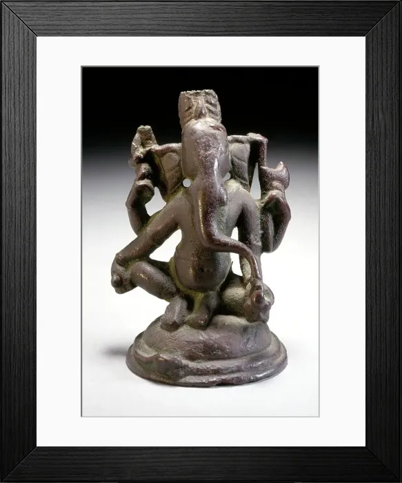 Framed Print : Ganesha, Lord of Obstacles, c.10th century. Creator: Unknown Framed Print : Ganesha, Lord of Obstacles, c.10th century. Creator: Unknown