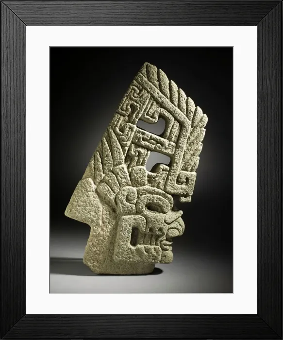 Framed Print : Skull Hacha, between 600 and 900. Creator: Unknown Framed Print : Skull Hacha, between 600 and 900. Creator: Unknown