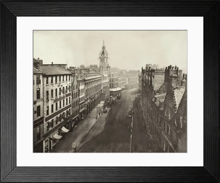 Framed Print : Trongate From Tron Steeple (#17), Printed 1900. Creator: Thomas Annan Framed Print : Trongate From Tron Steeple (#17), Printed 1900. Creator: Thomas Annan