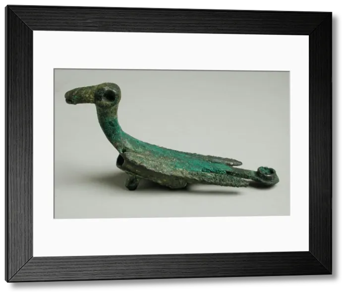 Framed Print : Bird, 1000-800 B.C.. Creator: Unknown Framed Print : Bird, 1000-800 B.C.. Creator: Unknown