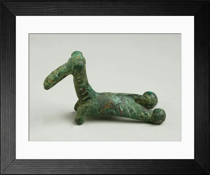 Framed Print : Quadruped, 1000-800 B.C.. Creator: Unknown Framed Print : Quadruped, 1000-800 B.C.. Creator: Unknown