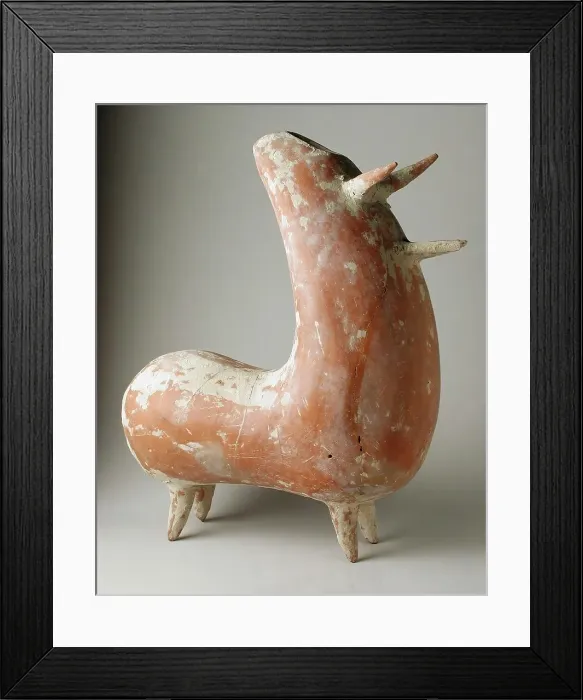 Framed Print : Bull, 1350-800 B.C.. Creator: Unknown Framed Print : Bull, 1350-800 B.C.. Creator: Unknown